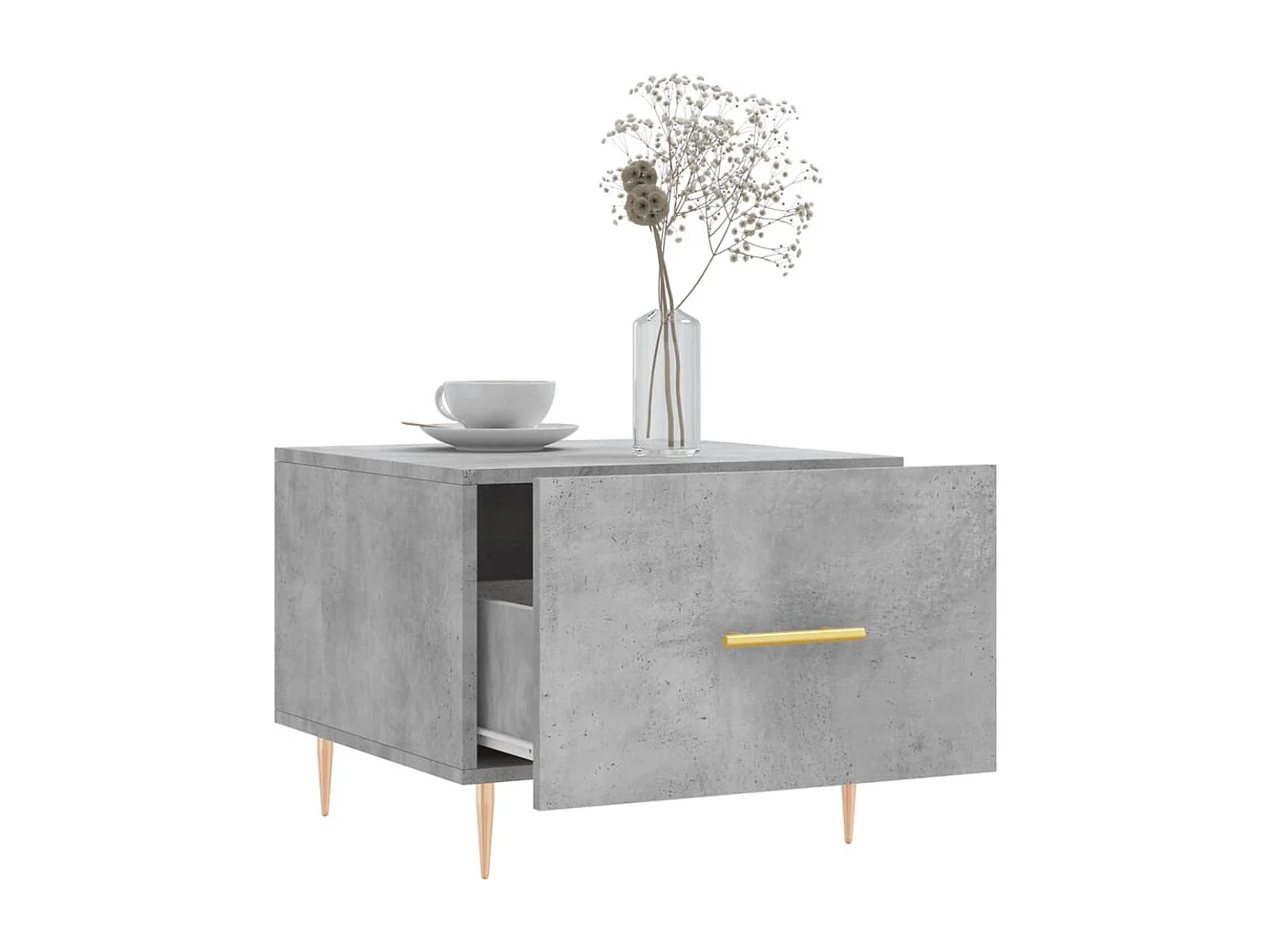 Mesa de centro | Mesa auxiliar madera de ingeniería roble artisan 102x55x43 cm SHL2677