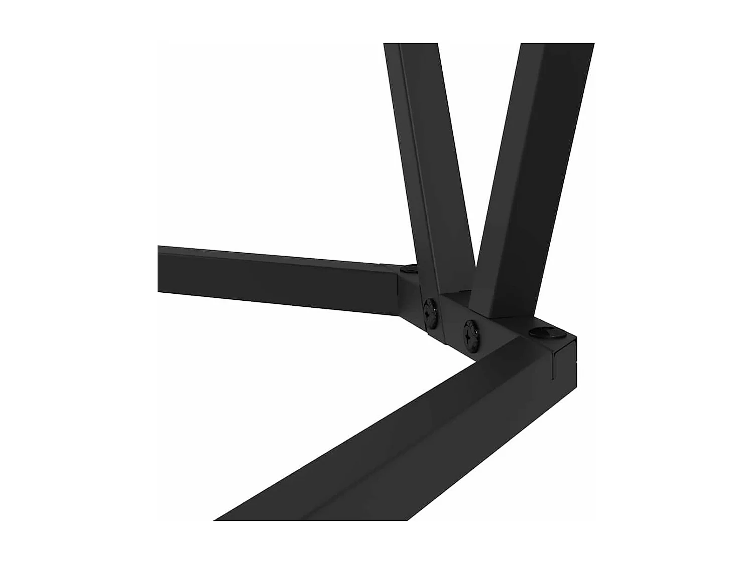 Couchtisch 3er Set-Sofatisch-Beistelltisch Schwarz Eichen-Optik Ingenieure Holz und Stahl SHL74389