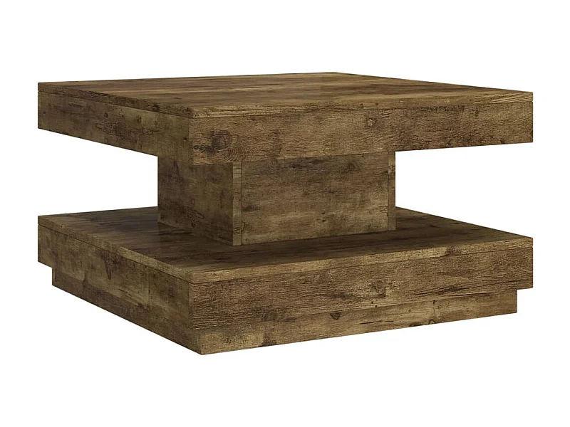 Mesa de centro | Mesa de café | Mesa auxiliar Multicolor 80x54x45 cm madera maciza reciclada SHL478019
