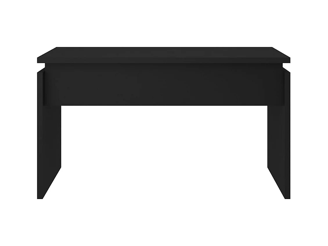 Mesa de centro | Mesa auxiliar de madera de ingeniería marrón roble 80x50x50 cm SHL1376