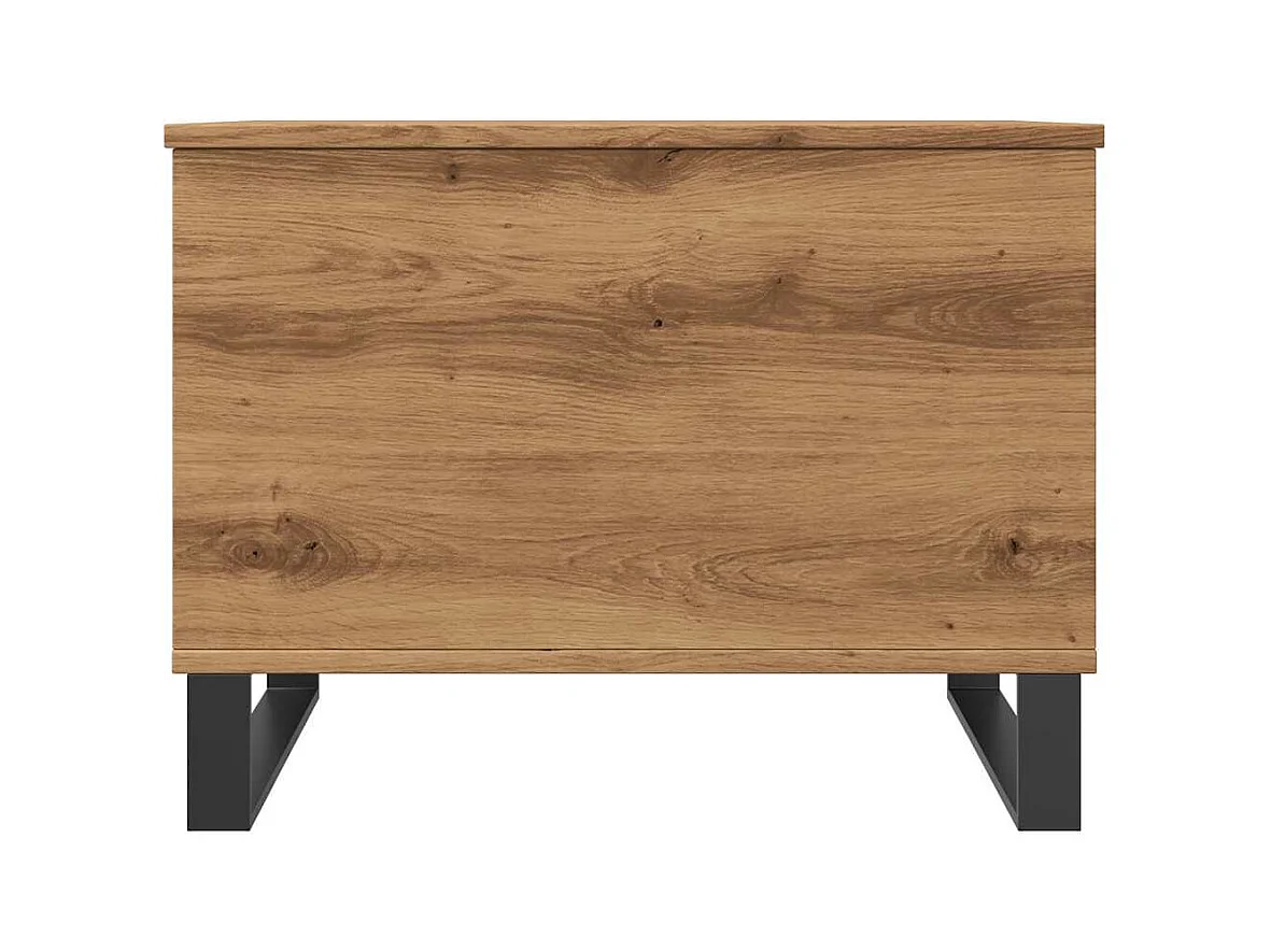 Mesa de centro-Mesa auxiliar vintage con almacenaje madera reciclada SHL779955