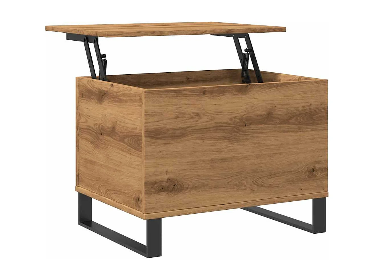 Couchtisch-Wohnzimmertisch-Beistelltische Artisan-Eiche 60x44,5x45 cm Holzwerkstoff SHL4180