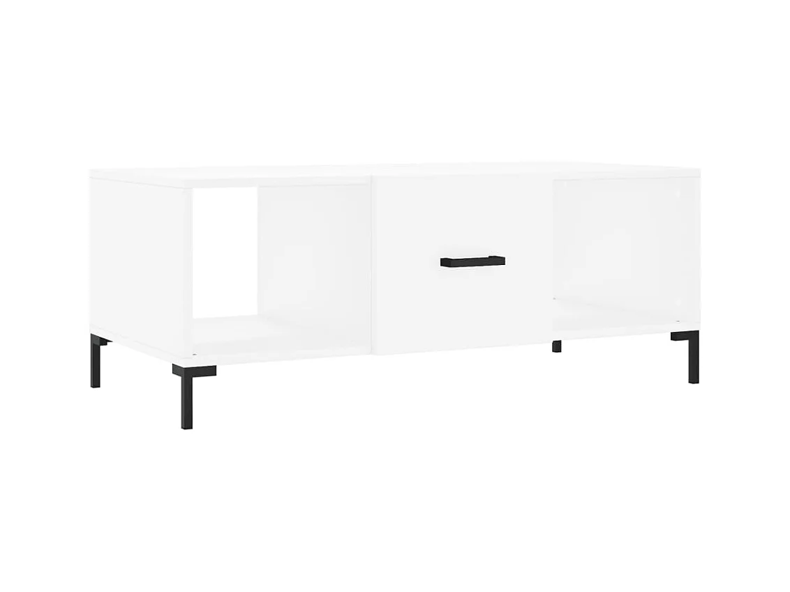 Mesa de centro | Mesa auxiliar madera de ingeniería roble ahumado 100x51x40 cm SHL926