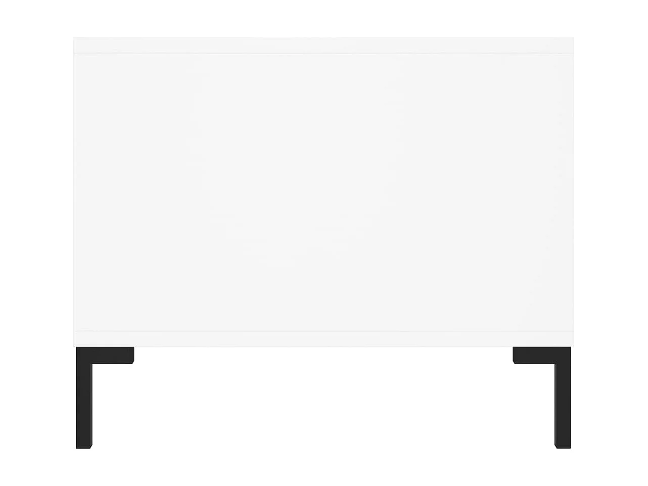 Mesa de centro | Mesa auxiliar madera de ingeniería roble ahumado 100x51x40 cm SHL926