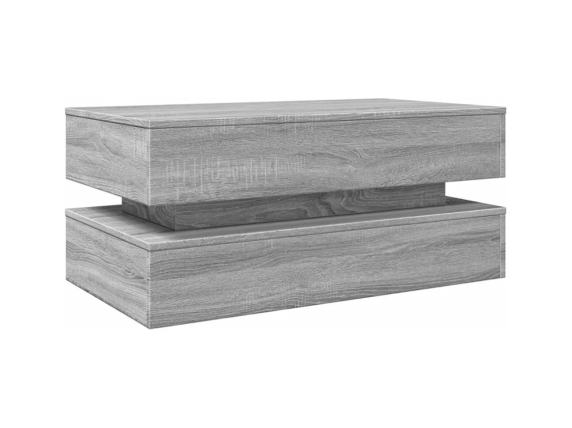 Mesa de centro-Mesa auxiliar de madera maciza de pino blanco 55x56x32 cm SHL84689
