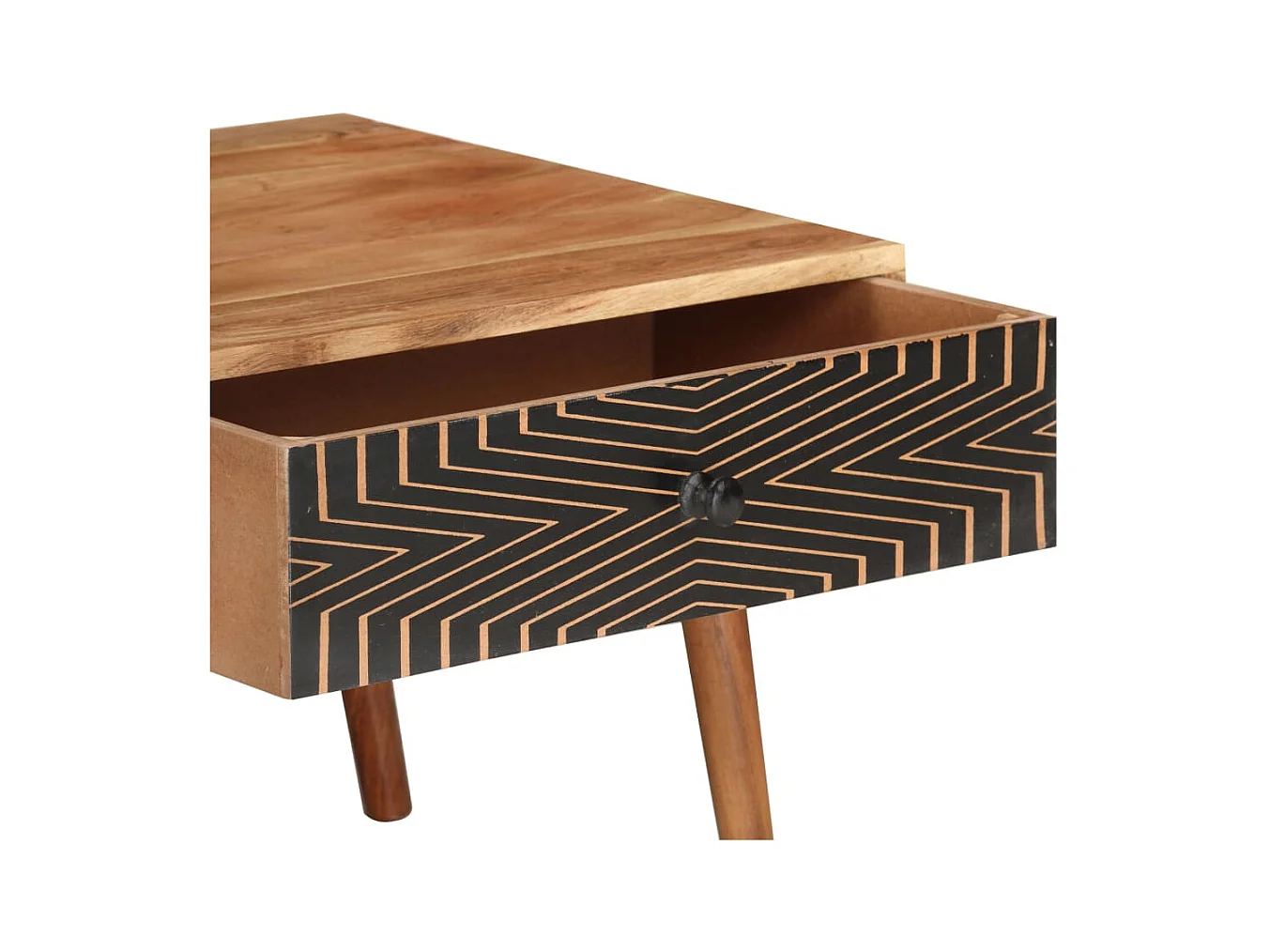 Mesa de centro | Mesa de apoio | Mesa de café 100x50x39 cm madeira de acácia maciça