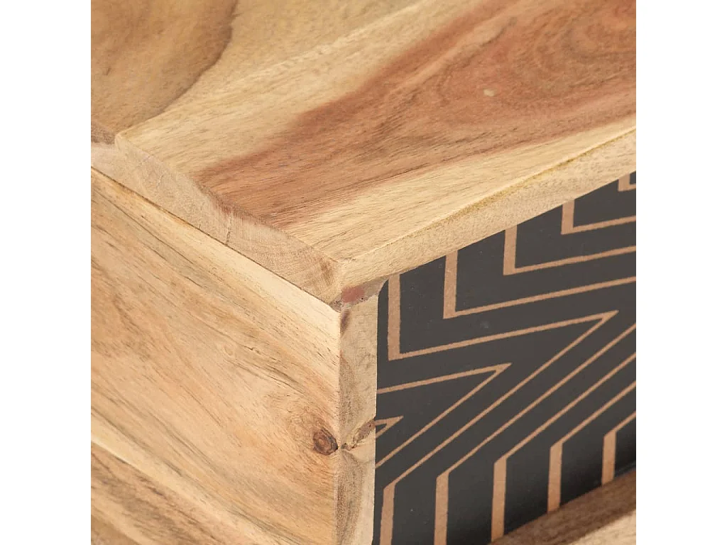 Table basse salon-Table d'appoint 100x50x39 cm Bois d'acacia solide SHL63507