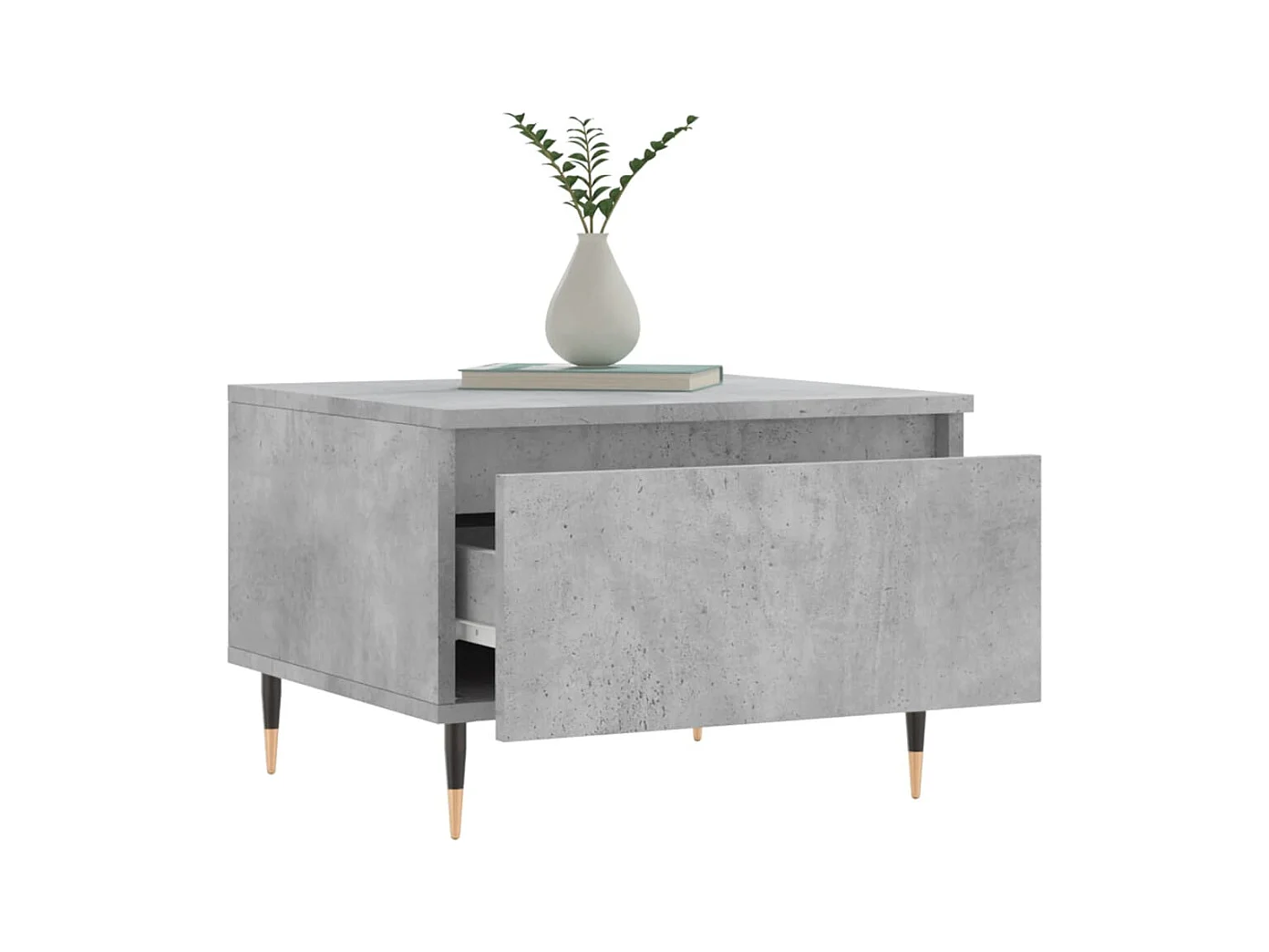 Mesa de centro | Mesa auxiliar madera maciza de acacia 90x50x38 cm SHL4630