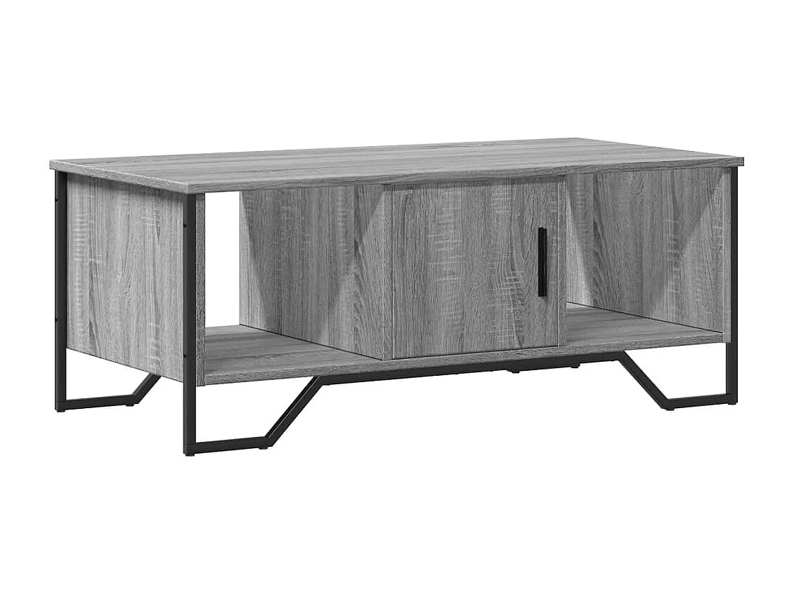 Couchtisch-Wohnzimmertisch-Beistelltische Grau Sonoma 100x51x40 cm Holzwerkstoff SHL99200