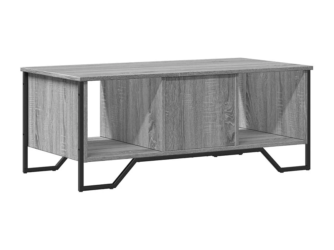 Couchtisch-Wohnzimmertisch-Beistelltische Grau Sonoma 100x51x40 cm Holzwerkstoff SHL99200
