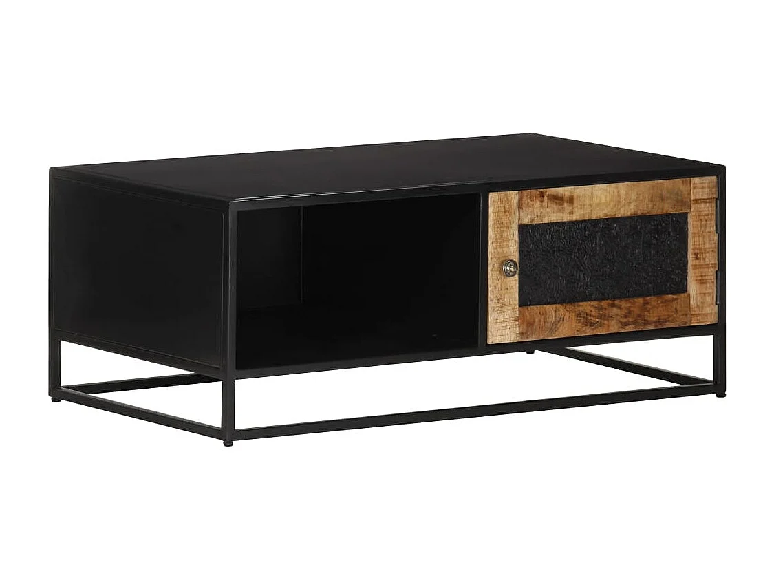 Mesa de centro | Mesa de café | Mesa auxiliar with Drawer Roble artisan 102x55x43.5 cm SHL3217