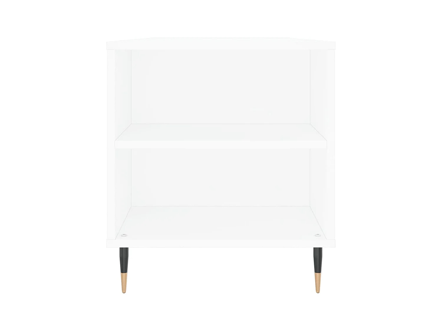 Table basse salon-Table d'appoint blanc 102x44,5x50 cm bois d'ingénierie SHL64783