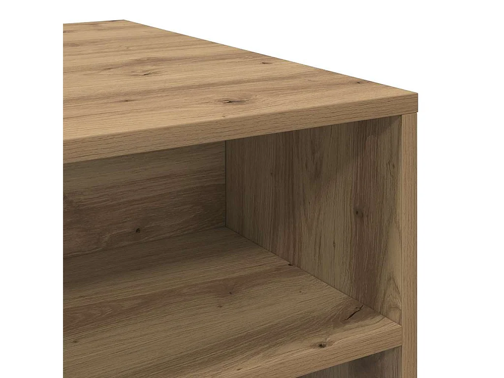 Mesas de centro | Mesas auxiliares 2 uds madera de ingeniería negro 50x46x50 cm SHL3453