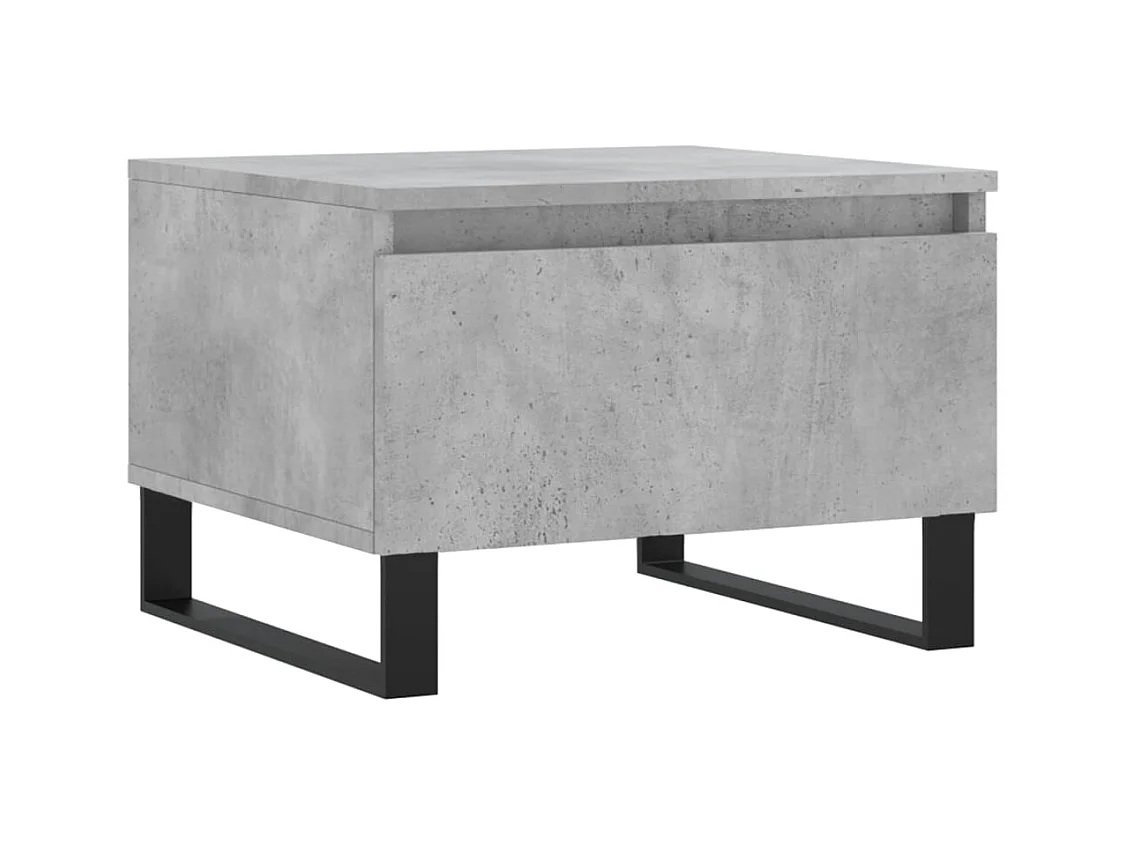 Mesa de centro | Mesa auxiliar madera maciza de pino marrón cera 80x50x40 cm SHL222443