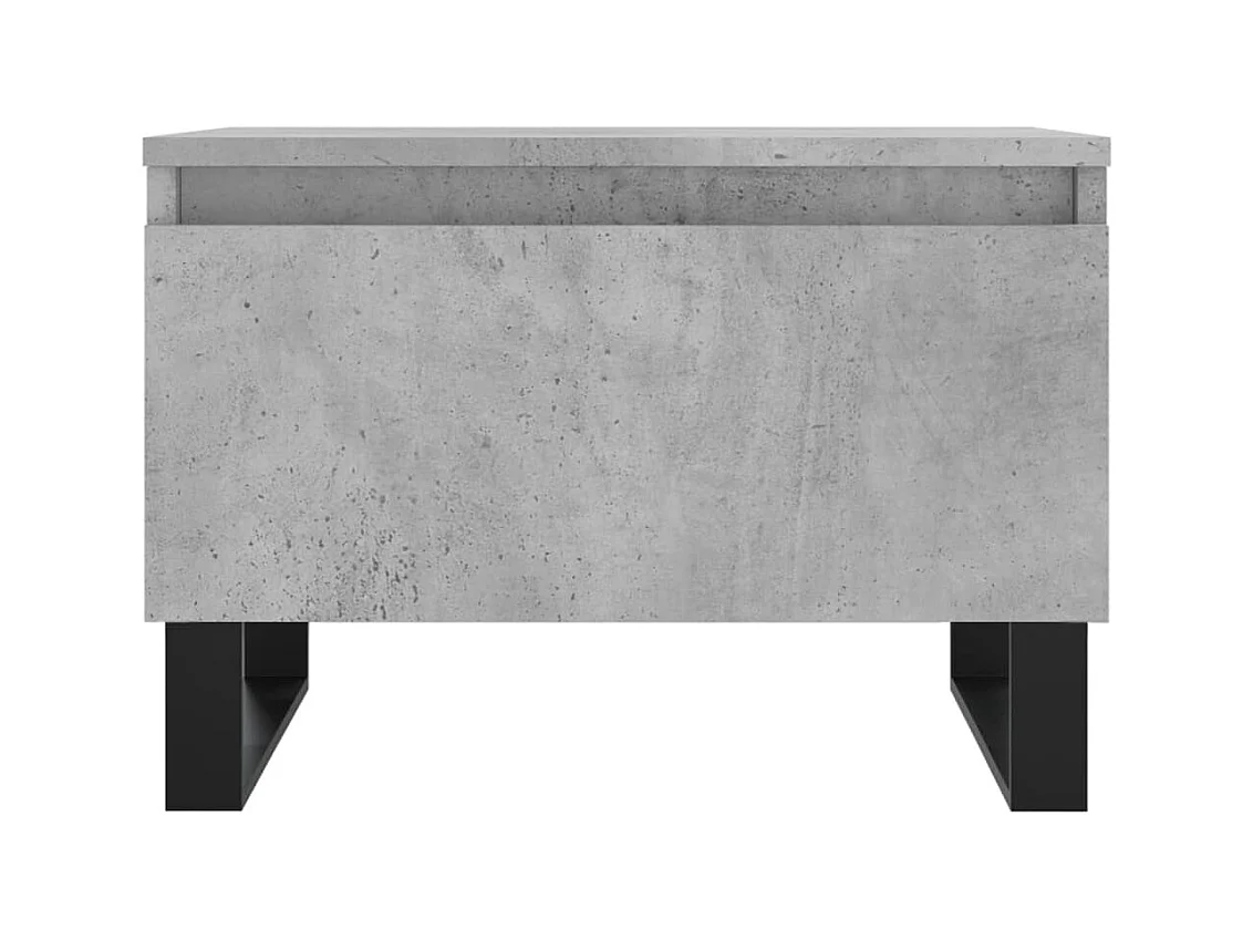 Mesa de centro | Mesa auxiliar madera maciza de pino marrón cera 80x50x40 cm SHL222443