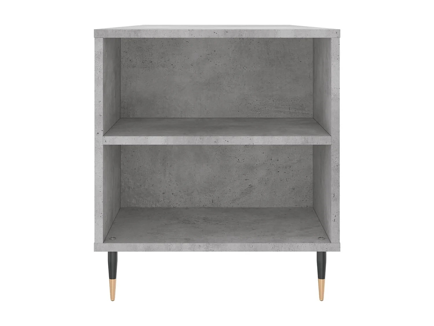 Mesa de centro | Mesa auxiliar superficie vidrio negro y acero 50x50x40 cm SHL12490