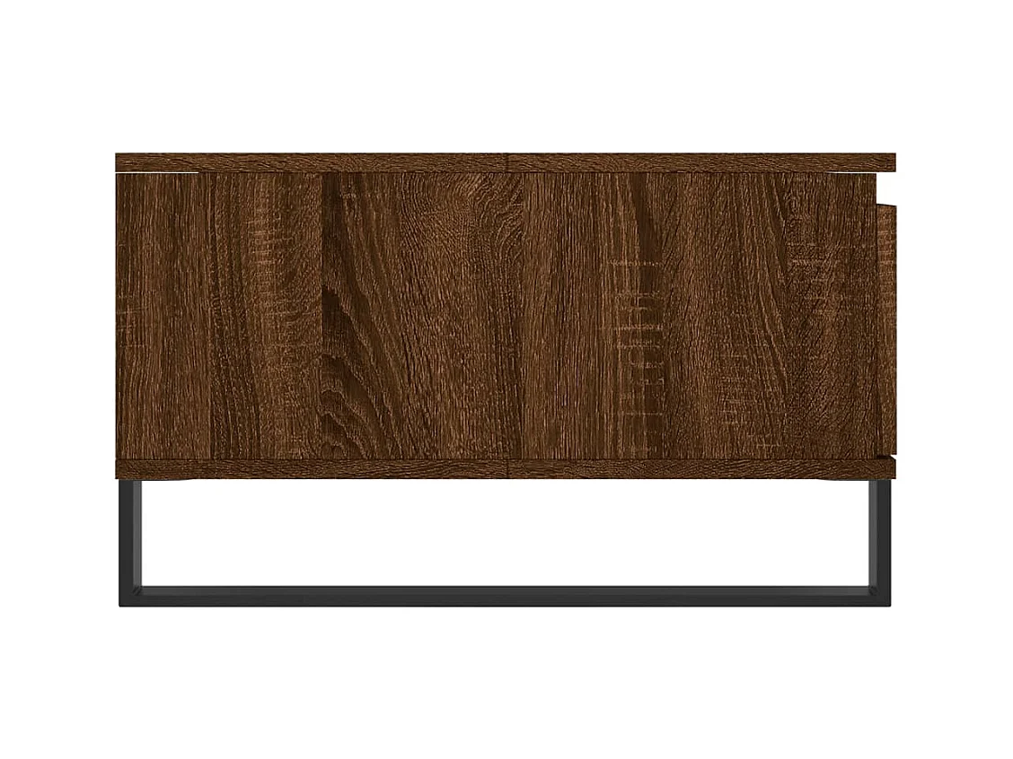 Mesa de centro | Mesa auxiliar madera de ingeniería madera antigua 79x49x41 cm SHL3561