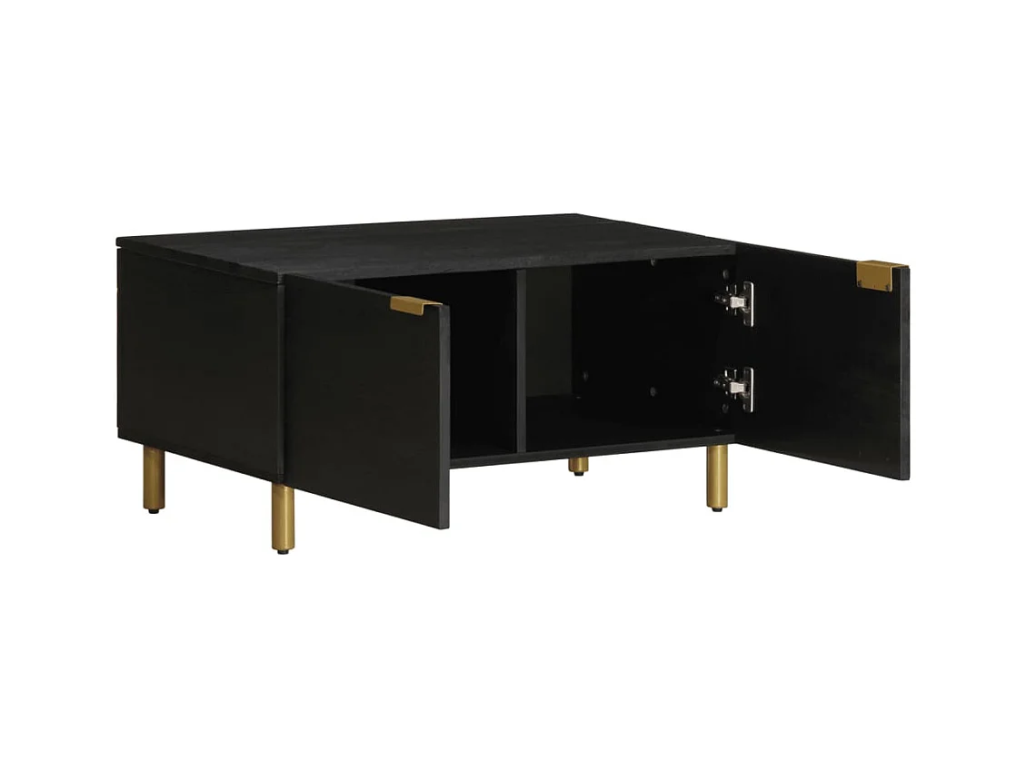 Table basse salon-Table d'appoint Noir 80x50x40 cm Bois d'ingénierie SHL48675