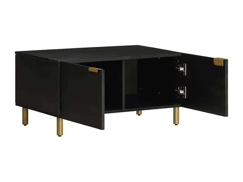 Table basse salon-Table d'appoint Noir 80x50x40 cm Bois d'ingénierie SHL48675