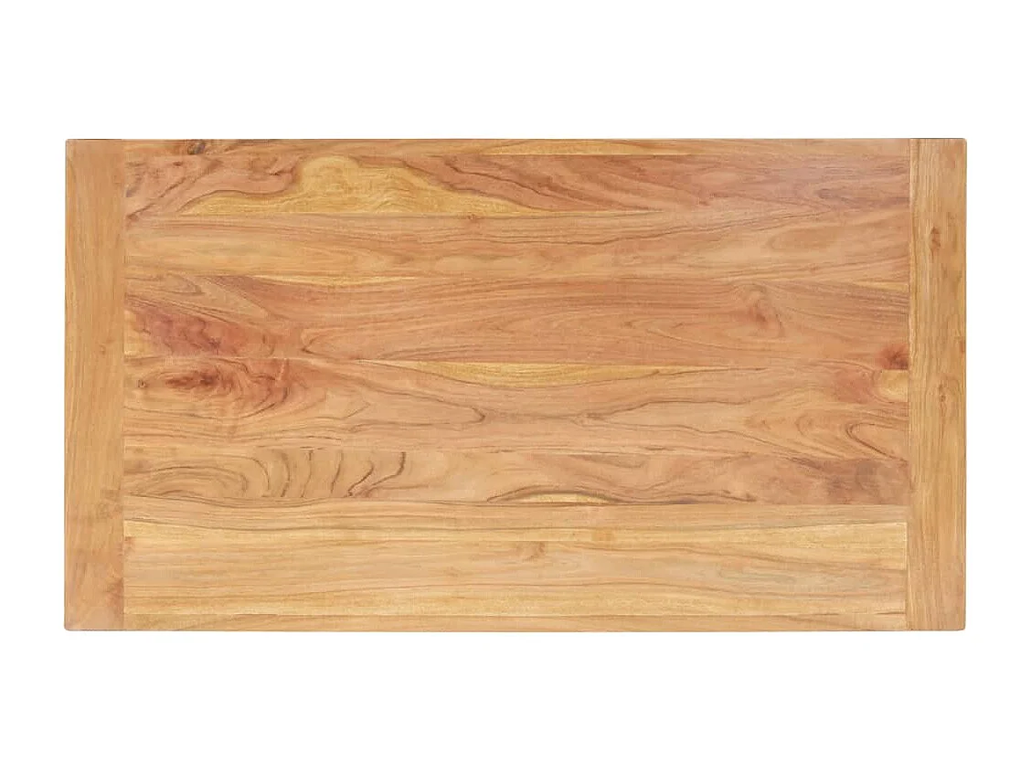 Mesa de centro | Mesa de café | Mesa auxiliar Roble negro 100x49.5x31 cm SHL2305