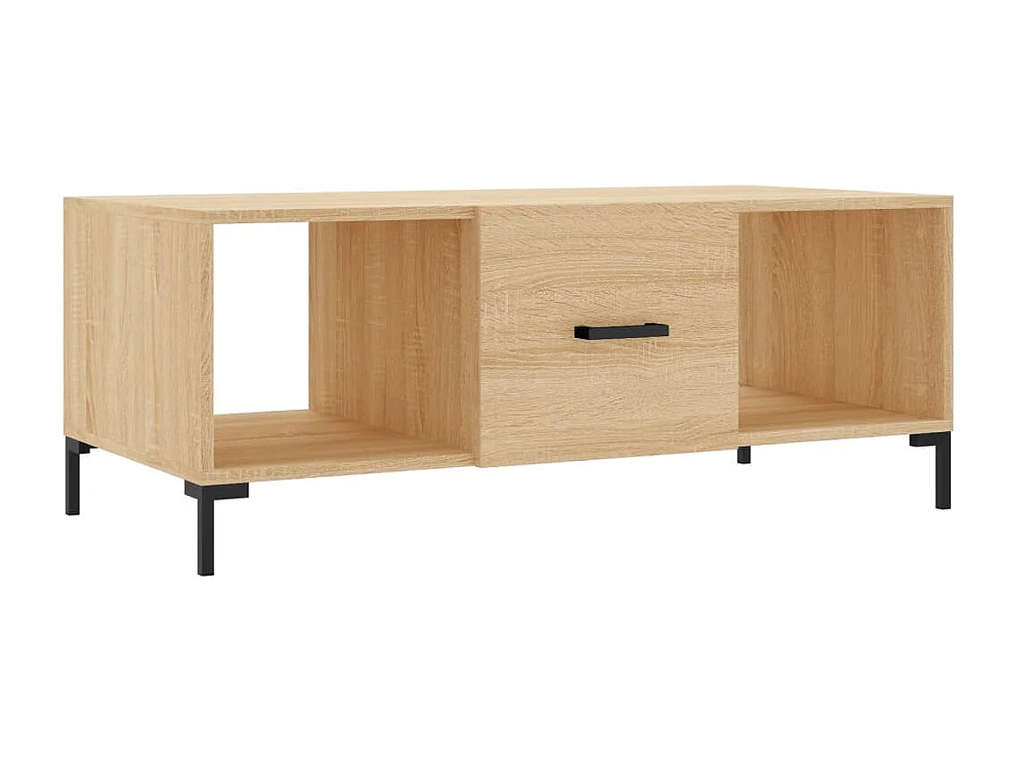 Couchtisch-Wohnzimmertisch-Beistelltische Sonoma-Eiche 102x50x40 cm Holzwerkstoff SHL62364