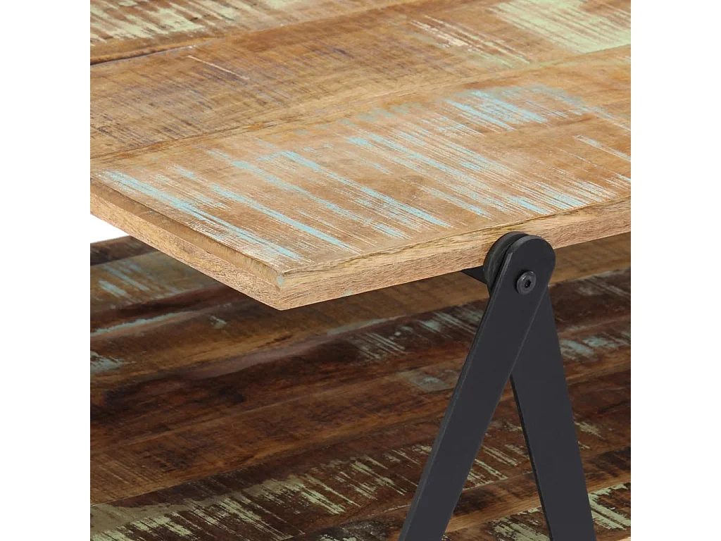 Couchtisch-Beistelltisch-Sofatisch 115x60x40 cm Altholz Massiv SHL84074