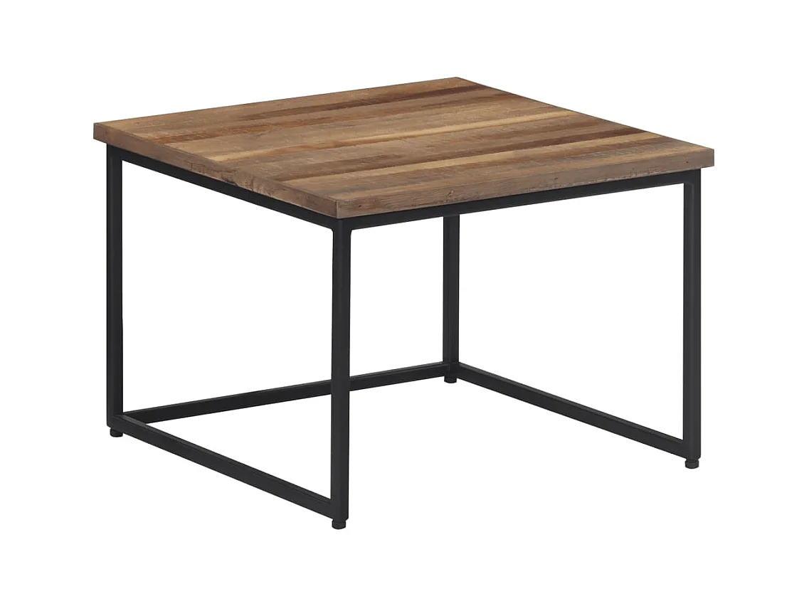 Mesa de centro | Mesa auxiliar con luces LED blanco 85x55x31 cm SHL3176