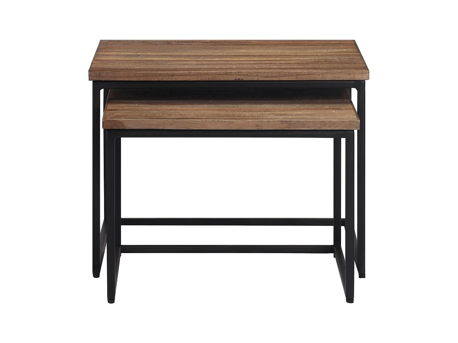 Mesa de centro | Mesa auxiliar con luces LED blanco 85x55x31 cm SHL3176