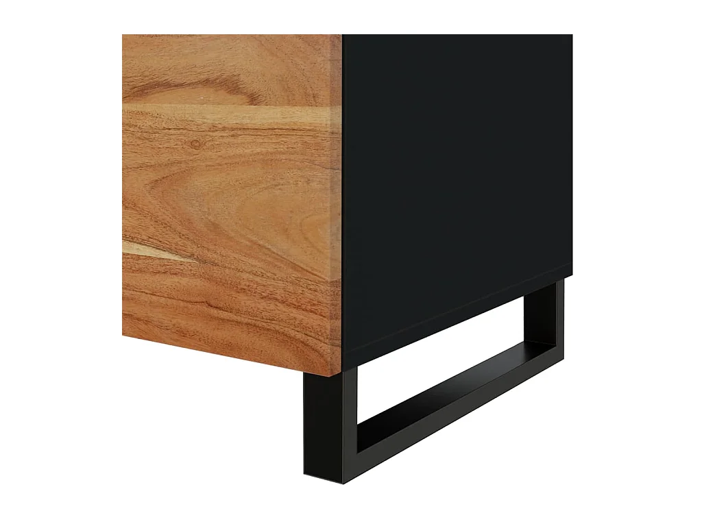 Mesa de centro | Mesa auxiliar con Infinity LED marrón roble 50x53x30 cm SHL2647