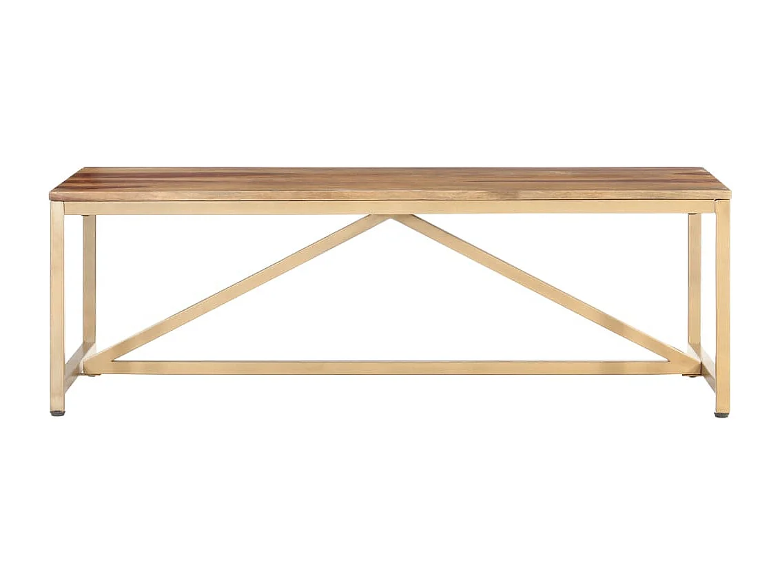 Couchtisch-Beistelltisch-Sofatisch 120x60x40 cm Massivholz SHL53079