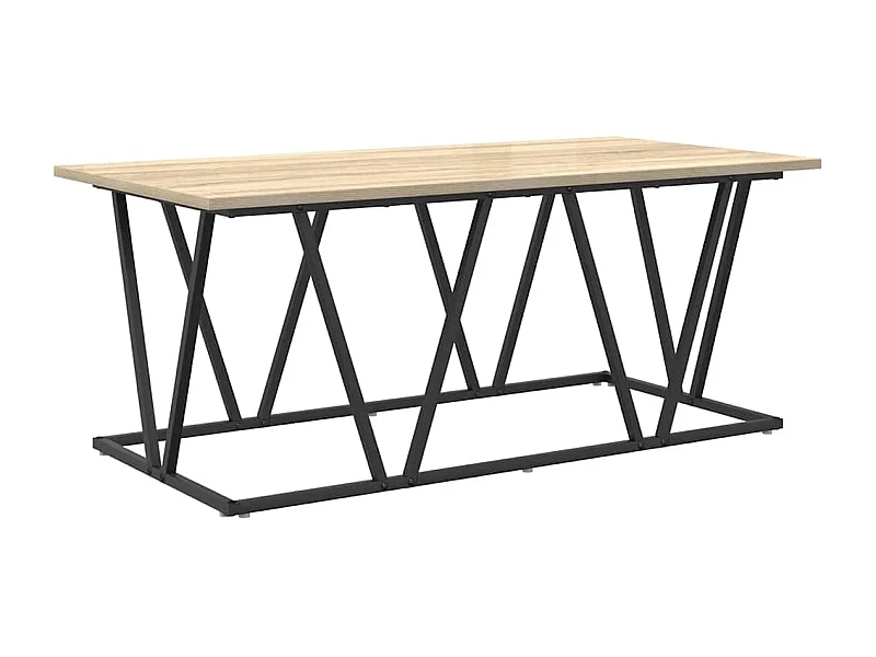 Mesas de centro | Mesas auxiliares 2 uds contrachapada roble Sonoma 40x40x40 cm SHL4214