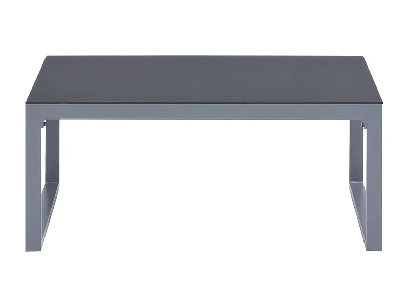 Table basse-Table d'appoint exterieur 90x50x40 cm Aluminium SHL24825