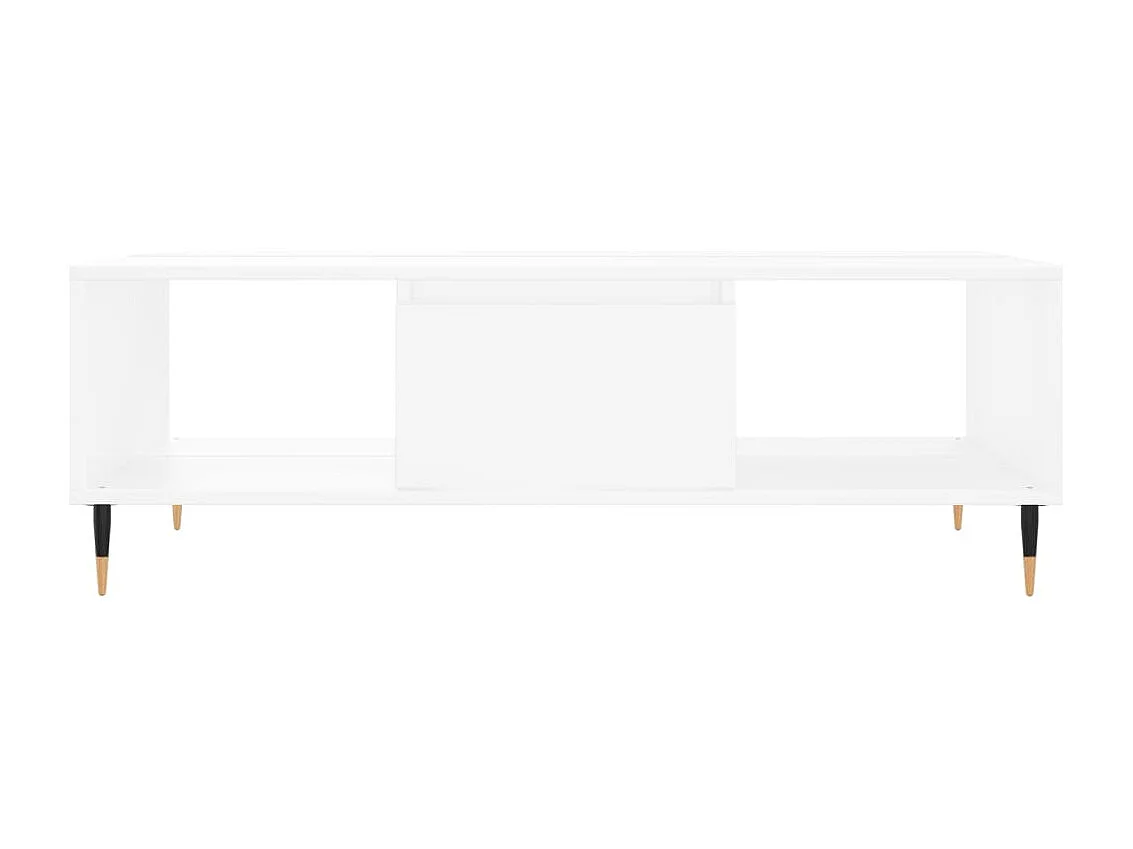 Mesa de centro | Mesa auxiliar madera de ingeniería madera vieja 101x49x52 cm SHL349665