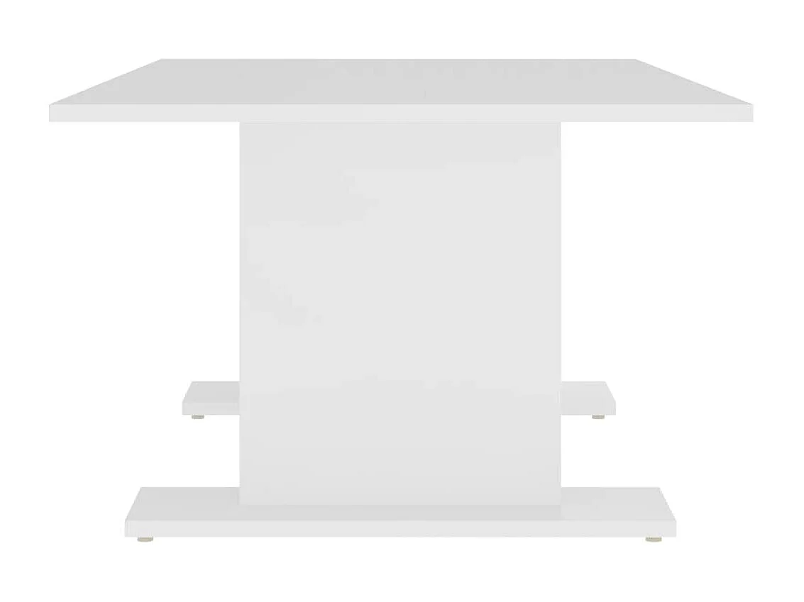 Couchtisch-Sofatisch-Beistelltische Weiß 103,5x60x40 cm Holzwerkstoff SHL80380