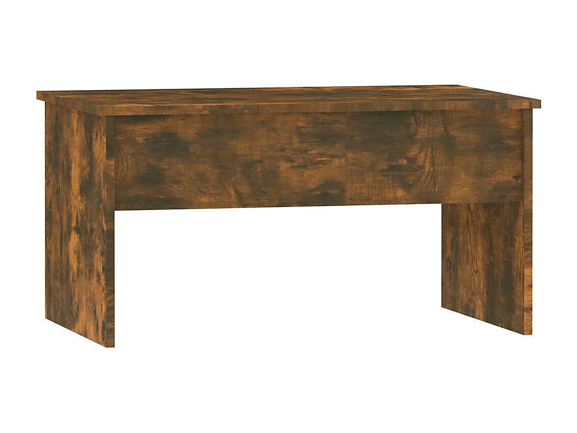 Table basse salon-Table d'appoint Chêne fumé 80x50,5x41,5 cm Bois d'ingénierie SHL20369