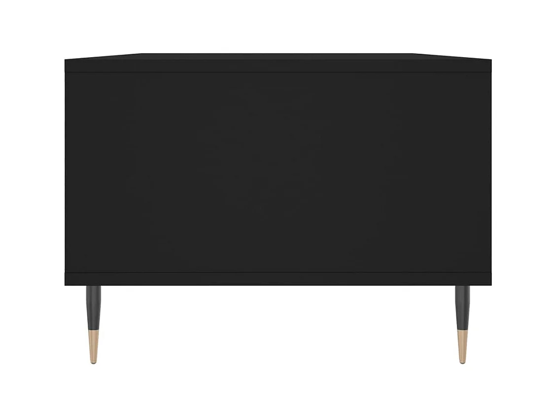 Mesa de centro | Mesa auxiliar madera ingeniería metal gris Sonoma 90x57x35 cm SHL3293