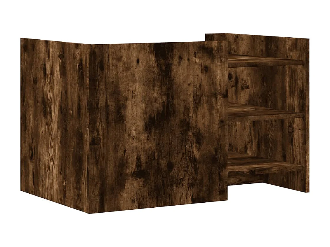 Mesa de centro-Mesa auxiliar madera maciza de acacia 80x51x40 cm SHL3226