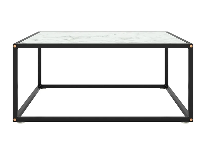 Mesa de centro | Mesa de café | Mesa auxiliar Roble negro 90x50x36.5 cm Madera contrachapada SHL2612