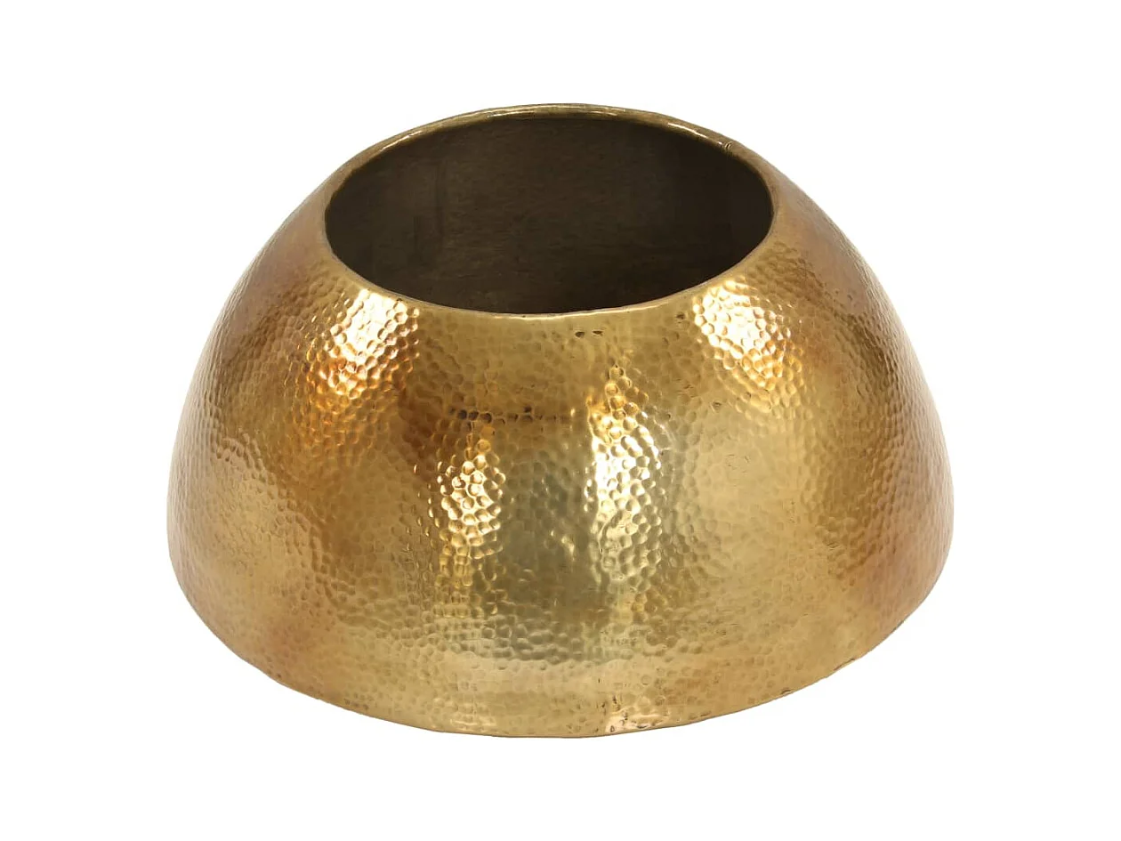 Mesa de centro | Mesa de apoio | Mesa de café em alumínio martelado 70x30 cm bronze