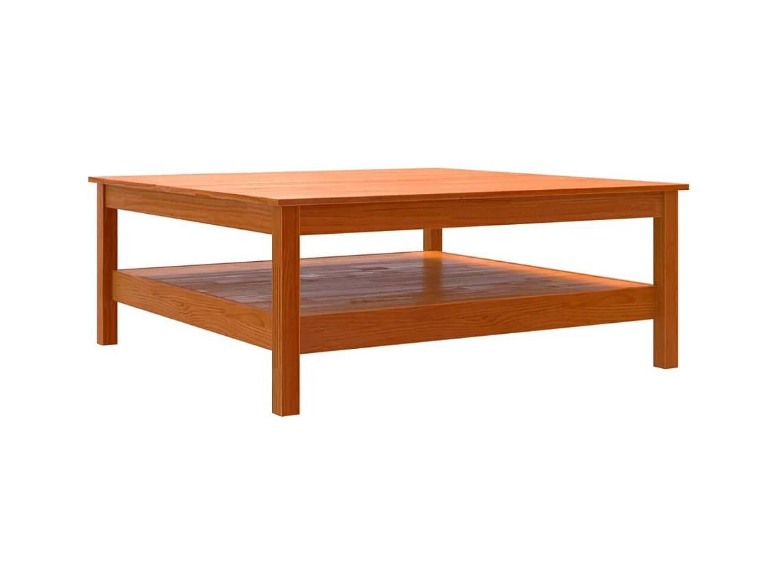 Mesa de centro-Mesa auxiliar de madera maciza reciclada 142x90x42 cm SHL4914