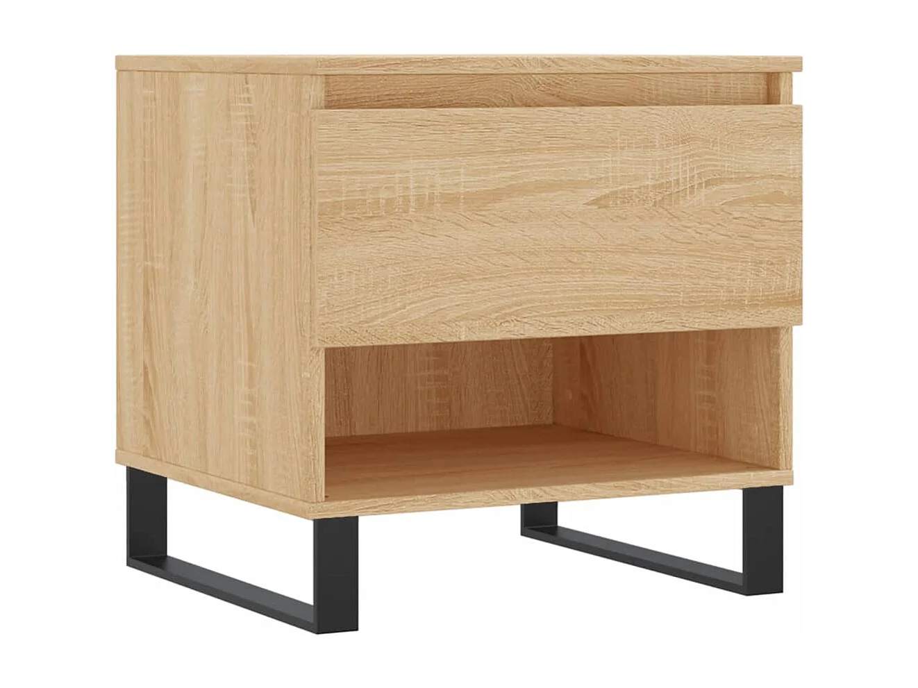 Couchtisch 2er Set-Sofatisch-Beistelltische Sonoma-Eiche 50x46x50 cm Holzwerkstoff SHL73668