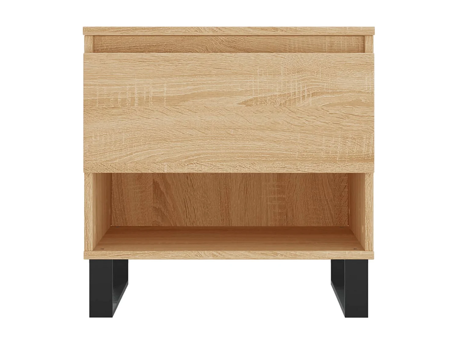 Couchtisch 2er Set-Sofatisch-Beistelltische Sonoma-Eiche 50x46x50 cm Holzwerkstoff SHL73668