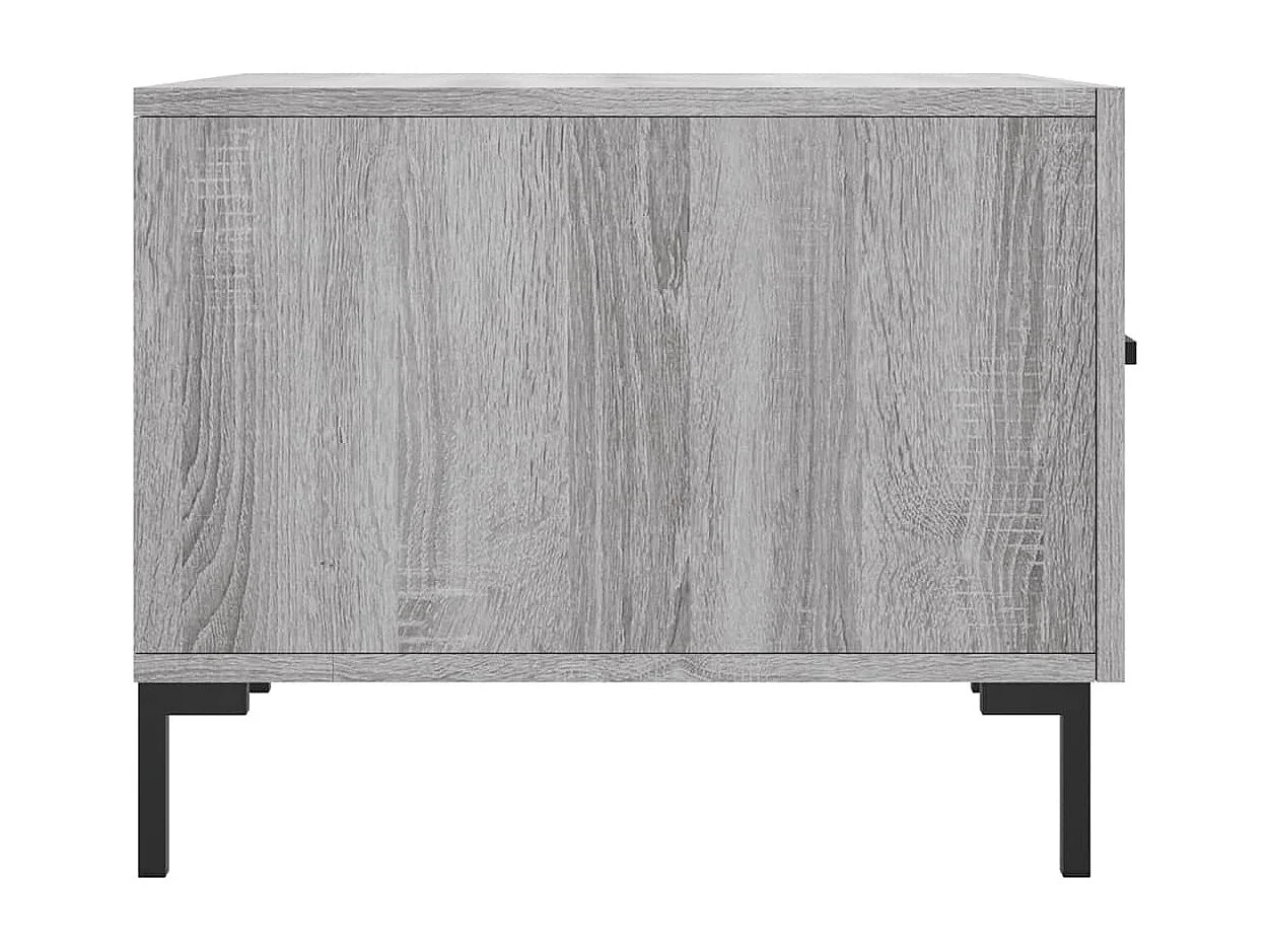 Mesa de centro | Mesa auxiliar madera de ingeniería roble marrón 50x50x40 cm SHL2837