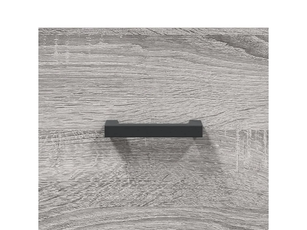 Table basse salon-Table d'appoint Sonoma gris 50x50x40 cm Bois d'ingénierie SHL99370