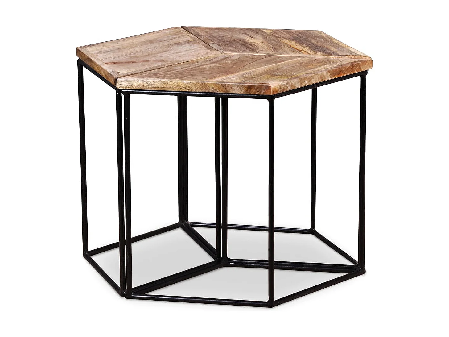 Mesa de centro | Mesa auxiliar salon de madera de ingeniería roble artisan 50x50x35 cm SHL2586