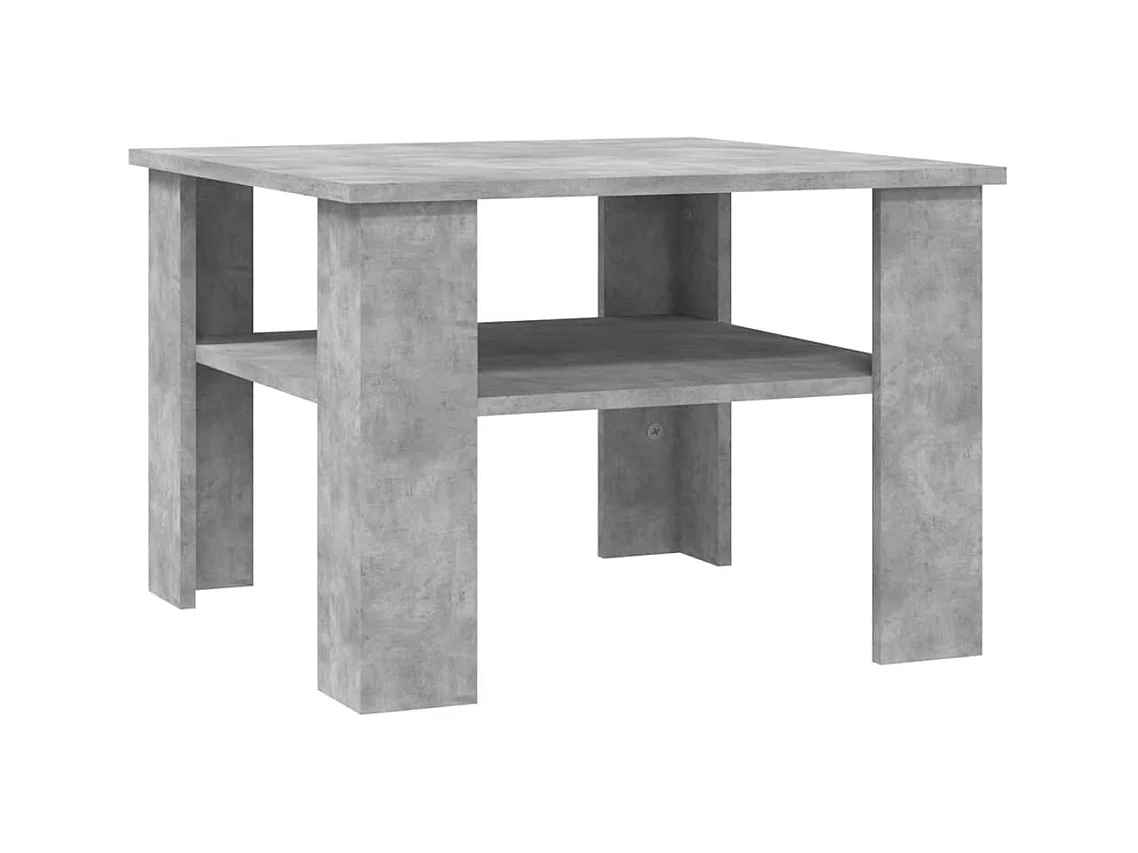 Mesa de centro | Mesa auxiliar con luces LED marrón roble 90x50x40 cm SHL216777