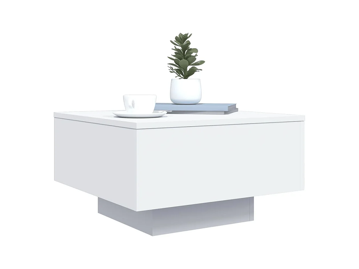 Mesa de centro-Mesa auxiliar de bambú 70x40x35 cm SHL3397