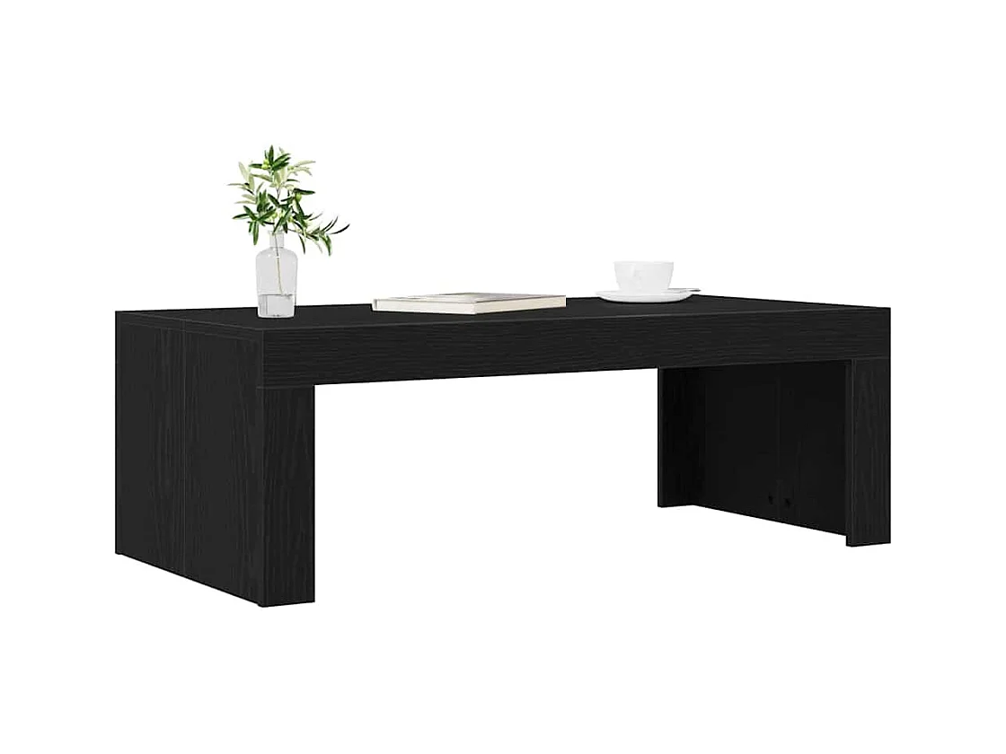 Mesa de centro-Mesa auxiliar-Mesita de centro madera contrachapada blanco 50x50x35 cm SHL3254