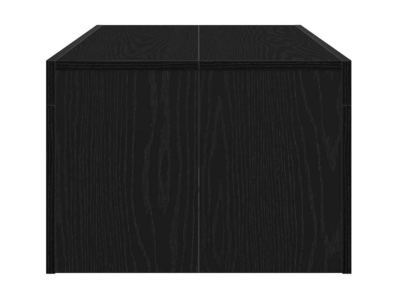 Mesa de centro-Mesa auxiliar-Mesita de centro madera contrachapada blanco 50x50x35 cm SHL3254