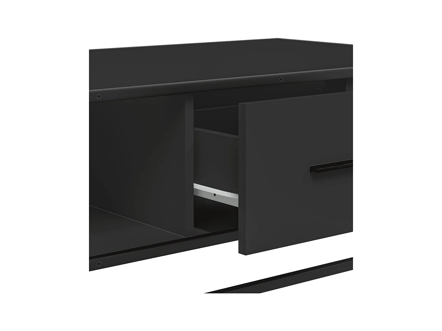 Mesa de centro-Mesa auxiliar madera maciza de pino gris 80x50x35 cm SHL4070